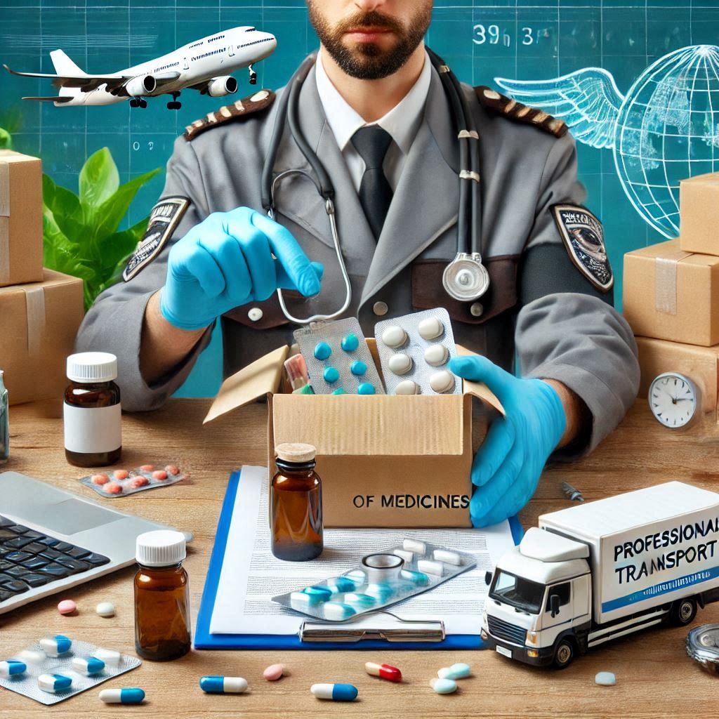 transport de médicaments